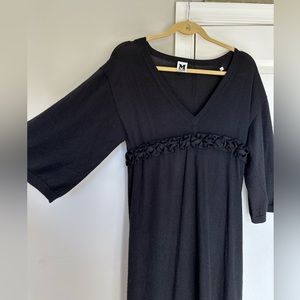 M Missoni Black V Neck Dress fully lined